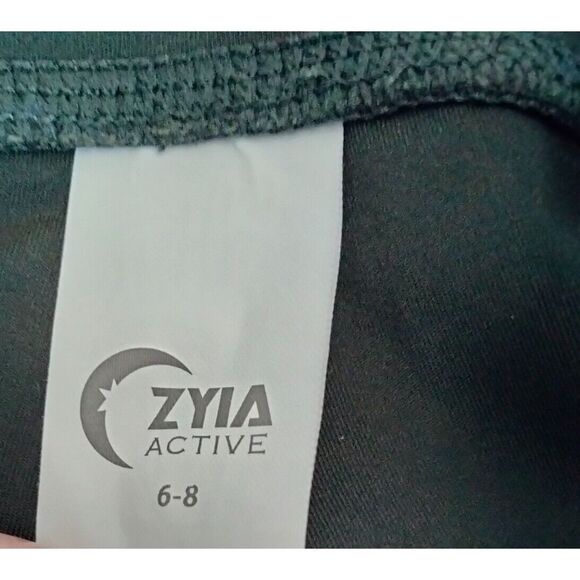 Zyia Active Light n Tight Hi Rise Womens Blue Sz 6/8 Leggings - Picture 9 of 9